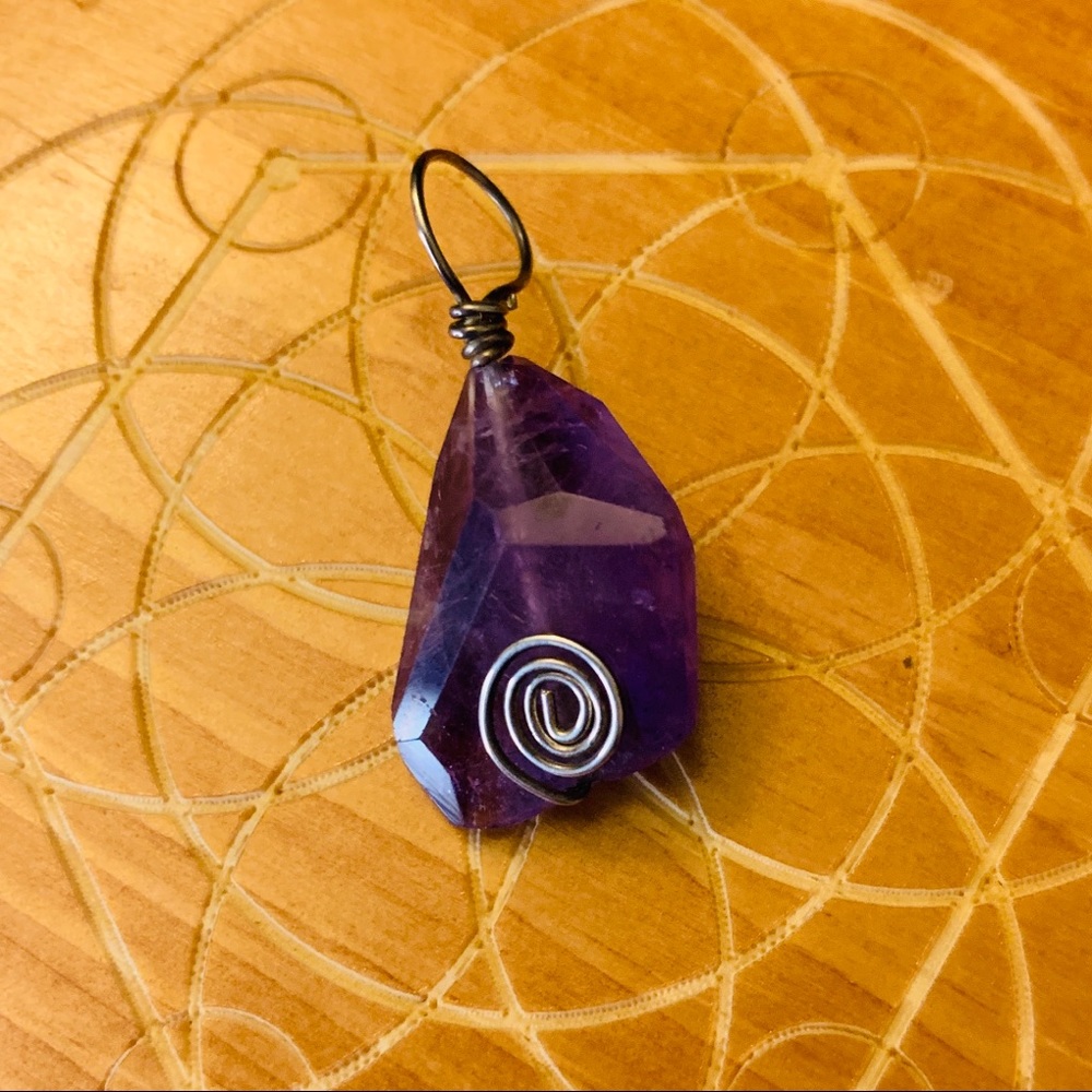 Amethyst pendant